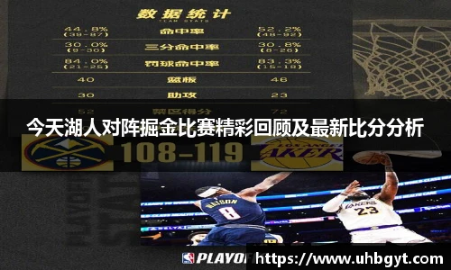 今天湖人对阵掘金比赛精彩回顾及最新比分分析